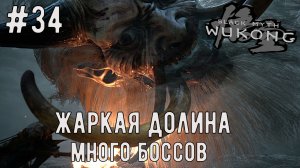 Жаркая долина.  Много Боссов  / Black Myth Wukong / Прохождение / Gameplay / #34