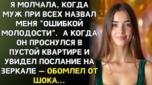 ИСТОРИИ ИЗ ЖИЗНИ|Муж сказал тост: За мою ошибку молодости|РЕАЛЬНЫЕ ИСТОРИИ|ЖИЗНЕННЫЕ ИСТОРИИ