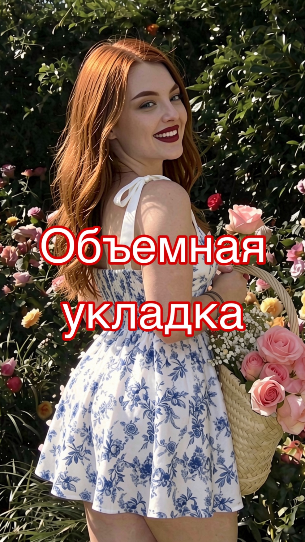 Делаем объемную укладку