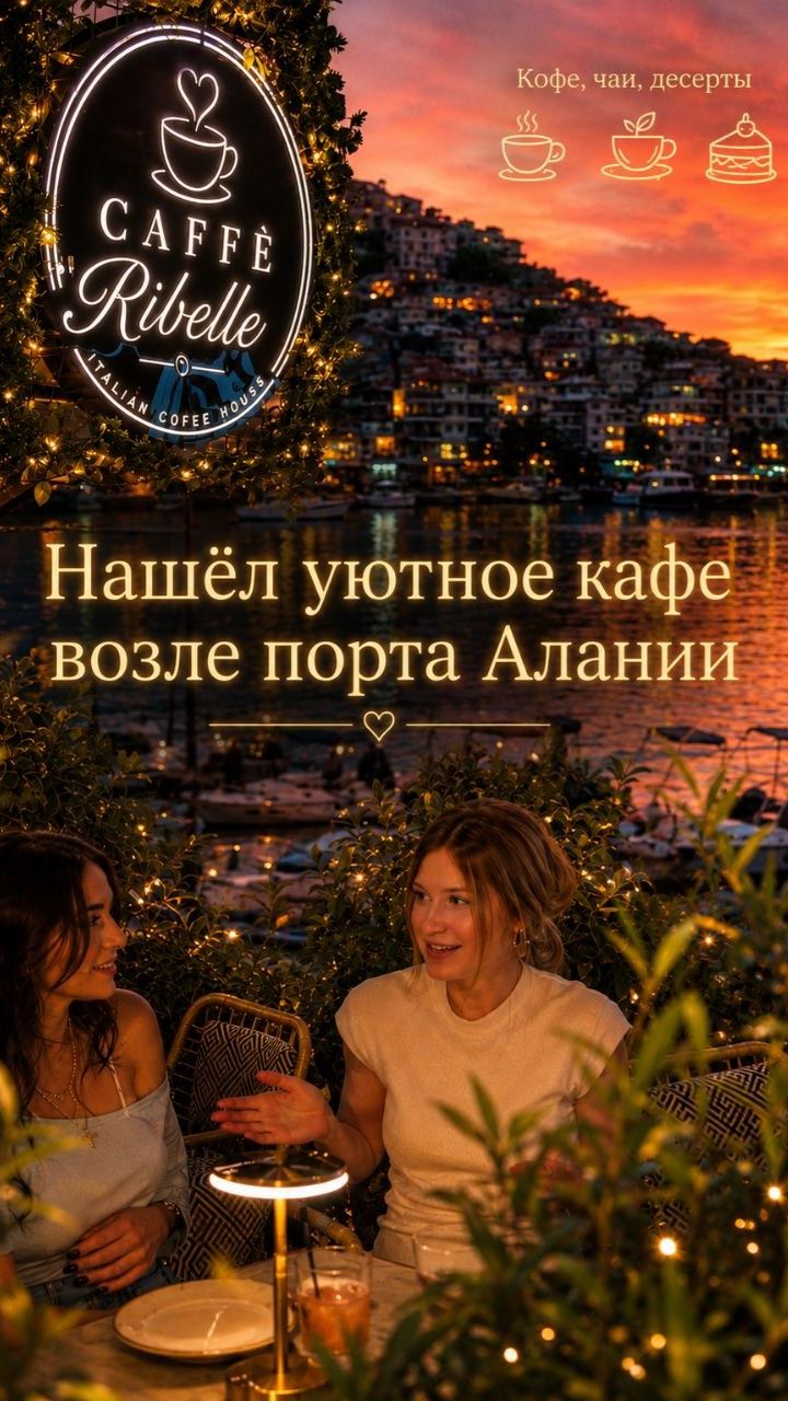 ☕ Случайно нашёл это место в Алании… 😱 Почему об этой кофейне в центре Алании никто не знает! ✨