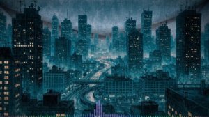 𝟐𝟎𝟗𝟒 𝐑𝐀𝐈𝐍𝐘 𝐌𝐄𝐆𝐀𝐂𝐈𝐓𝐘 ｜Lo-Fi Synthwave ｜ Dark Synthwave, Cyberpunk, Retrowave, Late N