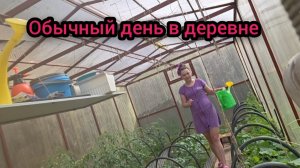 Влог Июнь 2026 Обычный влог в деревне