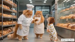 МАМА И РЫЖУЛЯ УВЕЛИЧИВАЮТ ПРОДАЖИ ДЛЯ ПЕКАРНИ 🐱🥖