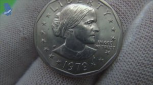 1 доллар 1979 год. США Сьюзен Энтони. Двор D .# 988
