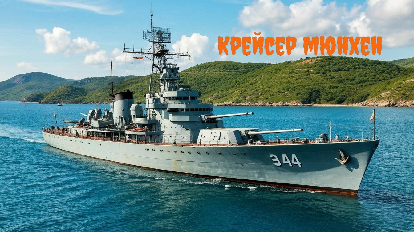 Мир кораблей. Крейсер Мюнхен.