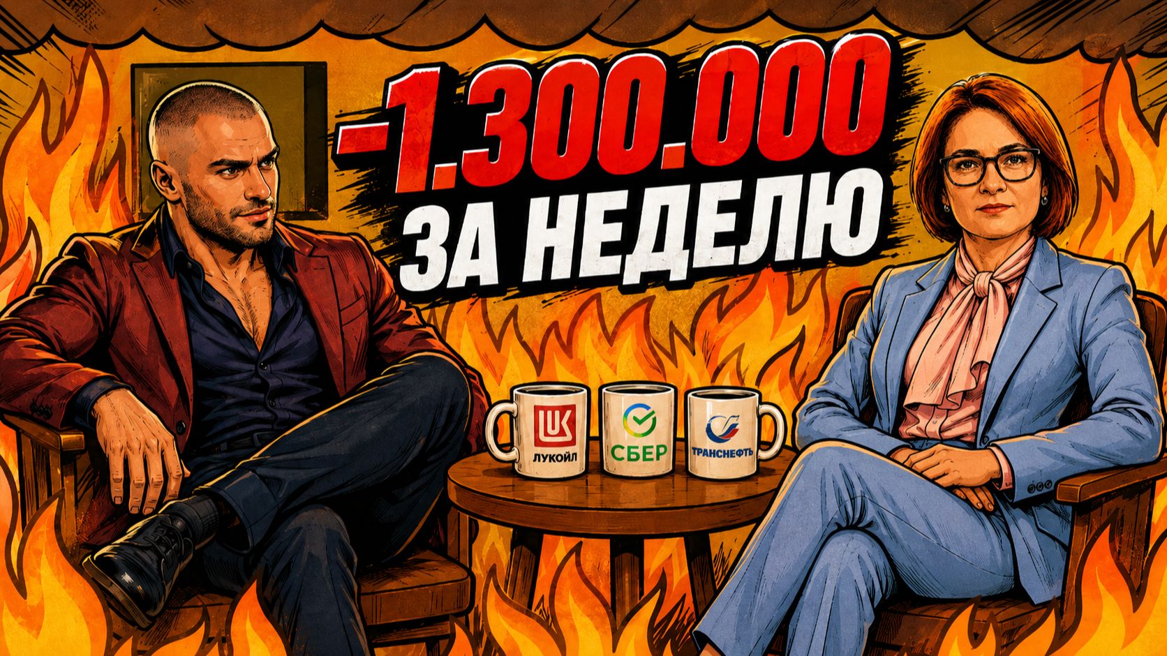 Обзор портфеля 41,2 млн: -1,3 млн за неделю — рынок рушится, а я снова покупаю | Купонный Барон