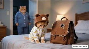 ПАПА ВЫИГРЫВАЕТ ПУТЁВКУ, НО ПРОДАЕТ ЕЁ РАДИ НОВОГО РЮКЗАКА ДЛЯ РЫЖУЛИ 🐱🎒