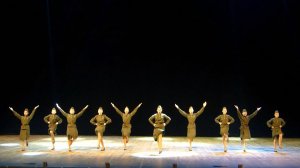 Солдатская пляска. Исполняет театр танца «Сапфир»