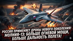 ✈️ Россия поднимает в небо «Молнию-13»: новый убийца ВСУ сжигает все на сверхдальностях