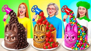 Кулинарный Челлендж# Я против Бабушки # Челлендж с Шоколадной Едой от DO