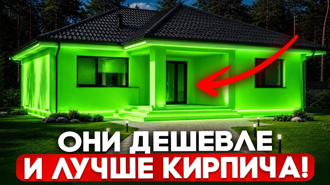 ЭТОТ ФАСАД самый ВЫГОДНЫЙ и СЛУЖИТ ДЕСЯТИЛЕТИЯМИ! Лучший вариант для дома в 2026?