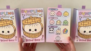 [🥟бумажные поделки🥟] Распаковка загадочной бумажной игрушки-антистресс в закрытой коробке! | асмр