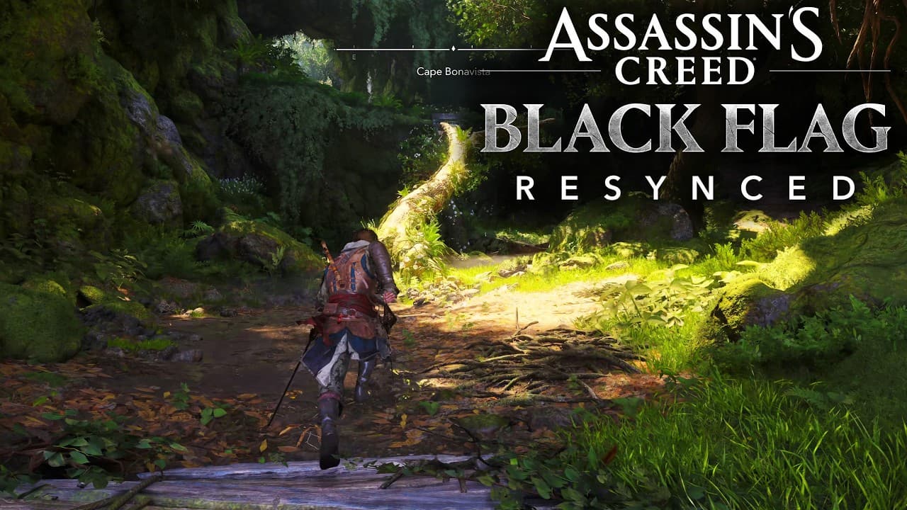 NEW Exploration Gameplay in Black Flag Resynced! Cape Bonavista Hunting & MORE! смотреть онлайн