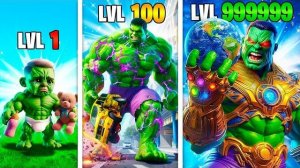 От 1-го до 1000-го уровня HULK в GTA 5