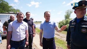 Проран дамбы в Крымском районе максимально сократили