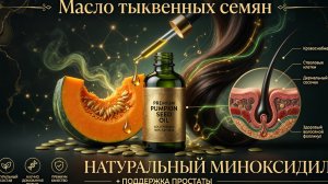 Масло тыквенных семян: натуральный Миноксидил для роста волос