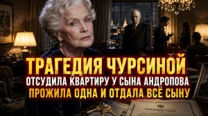 Трагедия Чурсиной: отсудила квартиру у сына генсека Андропова, прожила в ней одна  и отдала всё сыну