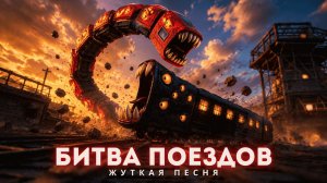 БИТВА ПОЕЗДОВ - Аниматор (ПЕСНЯ КЛИП | Поезд Пожиратель)