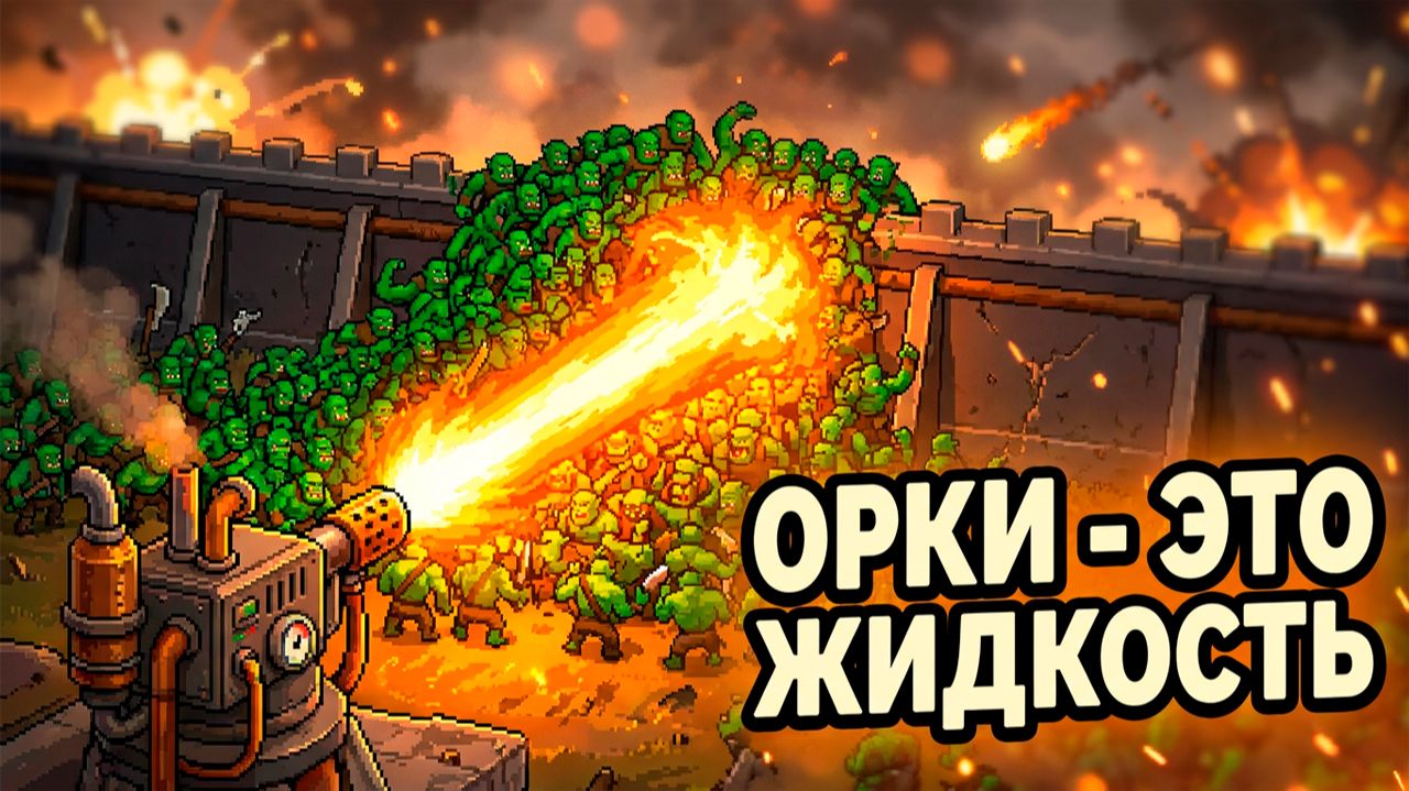 ОРКИ - ЭТО ЖИДКОСТЬ, А ОГНЕМЁТ ЕЁ ПОДЖИГАЕТ 🔥🔥 смотреть онлайн