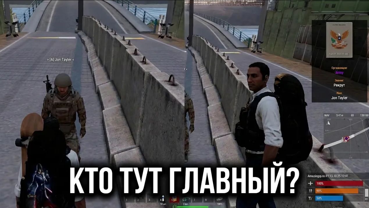 На КПП остался один рекрут... и начались проблемы | Arma 3 RP