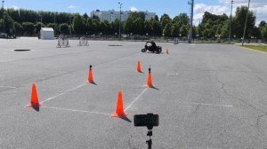 Gymkhana 8 GP .Honda vtr 250 .30.512. Гирфанов Тимур 21.06.26.