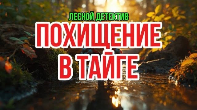 Похищение в тайге | таежные рассказы | детективы