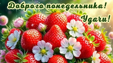 С летним понедельником. Шикарная музыкальная открытка.