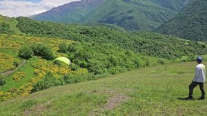 На Кубке России по парапланеризму 2026 в Чеченской Республике параплан - точность приземления