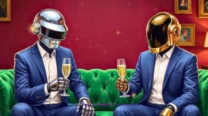 🤖 Daft Punk Retro Lounge Gallery Soul Funk Groove ｜ Chill Disco, Synthwave, Neo Soul Playlist