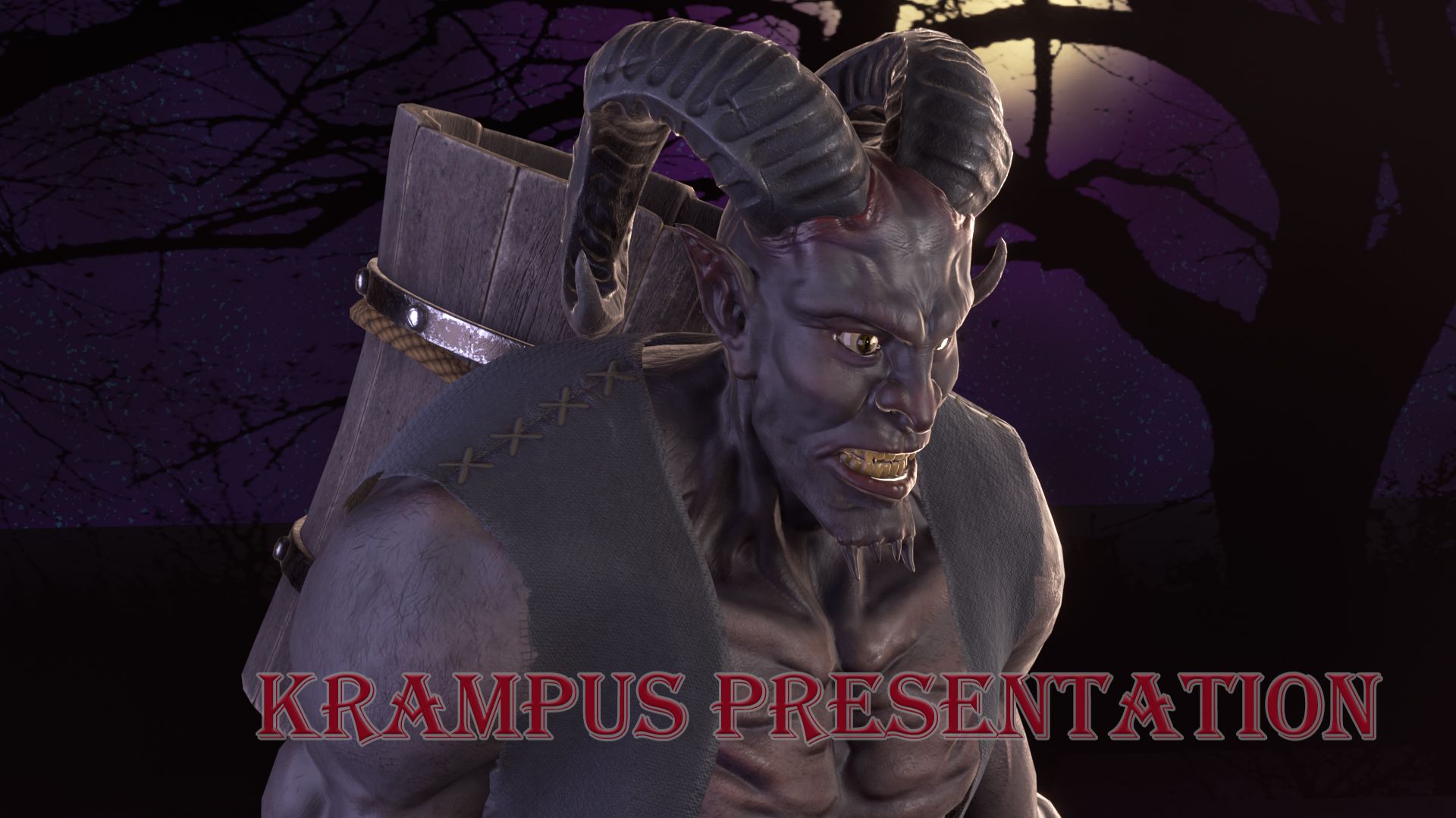 Krampus - Presentation video 3D-model смотреть онлайн
