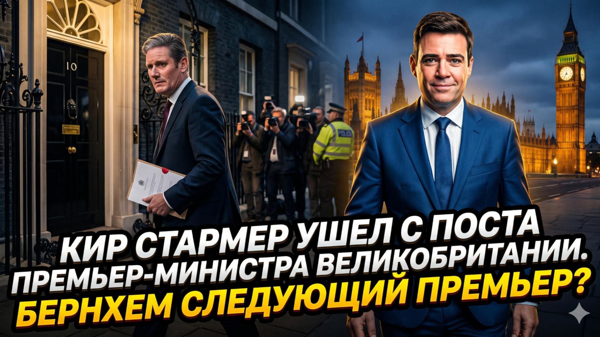 ⚡️Меркурис и Христофороу | Шок в Лондоне: Кир Стармер покинул Даунинг-стрит - Бернем новый премьер?
