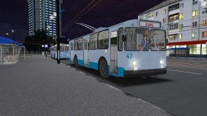 Поездка на ЗиУ-682В по маршруту №8 по карте Тверь 3.0