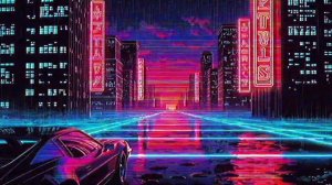 Midnight Drive Synthwave Mix 🌆 Retrowave Drive ｜ Neon Nights ｜ 1+ Hour of Retro Electronic Music