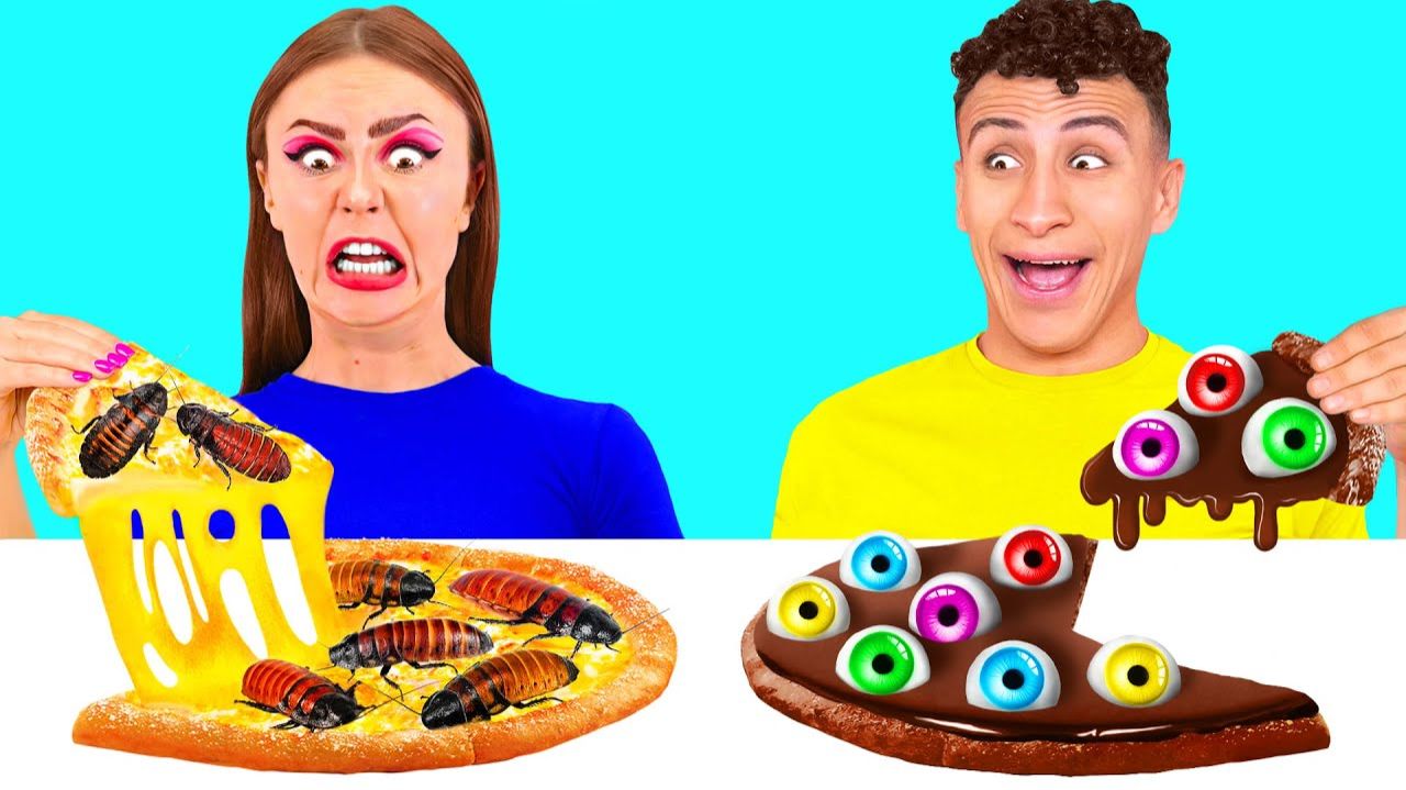 Укрась Пиццу Челлендж # Съедобная Битва от Fun Challenge смотреть онлайн