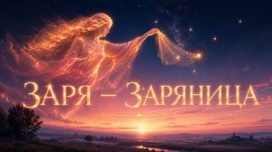 ЗАРЯ- ЗАРЯНИЦА.Стихи.Р.Мартысь, муз.Н.Жуков,вокал.Л.Великанова,звук. А. Макалиш, монтаж. Е.