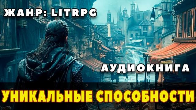Аудиокнига LITRPG: УНИКАЛЬНЫЕ СПОСОБНОСТИ