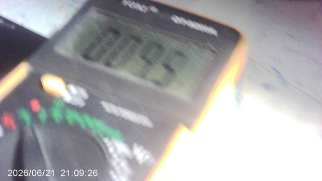 Попытка измерения статического электросопротивления коллекторного электромотора