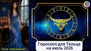 ТЕЛЕЦ - гороскоп на июль 2026