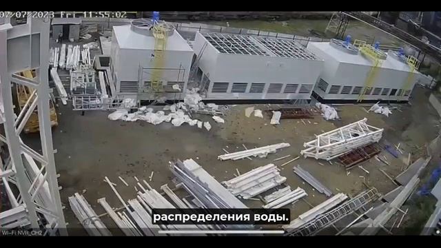 Монтаж градирни Niba на объекте Коксохимический завод Губахинский Кокс, Пермский Край