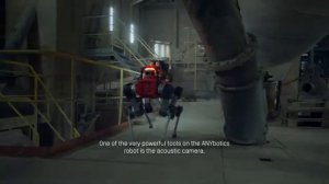 Робот собака ANYmal от ANYbotics проводит инспектирования 150 летнего цементного завода Vigier Cimen