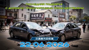 Последняя подборка ДТП 22.06.2026