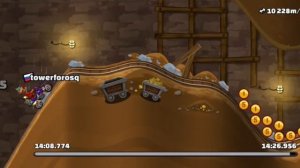 Проигрыш игрока в Шахтах Hill Climb