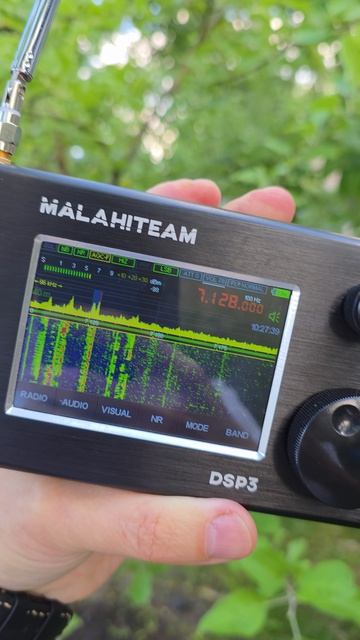 Радиоприёмник Малахит DSP3 на диапазоне 40м смотреть онлайн
