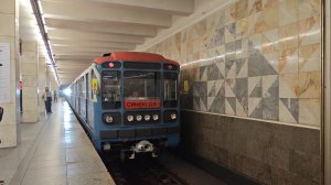 Диагностический комплекс Синергия-1 81.717.5М прибывает и отправляется со станции Планерная