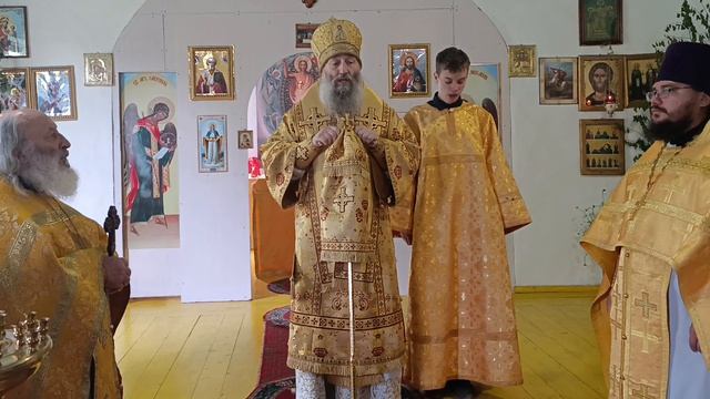 Проповедь владыки Гурия в Неделю 3-ю по Пятидесятнице в самом старинном храме Арсеньевской епархии