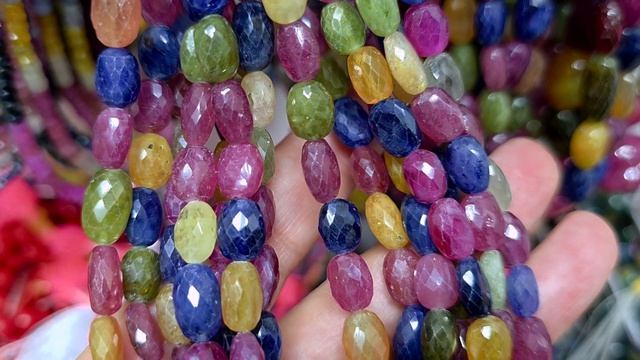 Сапфиры ювелирные - Бусы смотреть онлайн