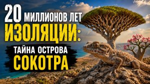 20 миллионов лет изоляции: почему Сокотра не похожа ни на одно место на Земле