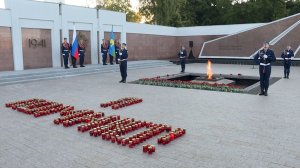 В Рязани зажгли свечи в День памяти и скорби