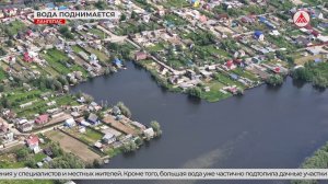 Уровень воды в Лангепасе достиг тревожных отметок
