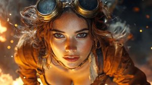Steampunk Pirates： Golden Treasure Heist ｜ Cinematic Sci-Fi Short Adventure AI Video